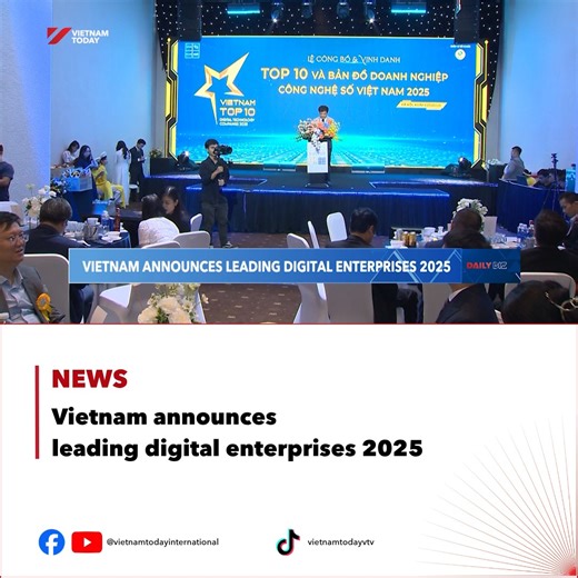 Vietnam's tech industry is entering a new chapter with the launch of the Tech Map 2025, a framework that not only recognizes the country's top digital enterprises, but also maps out 23 key technology fields. The Map provides a panoramic view of the industry's ecosystem, aiding businesses in defining capabilities and attracting investment while serving as a resource for investors and international partners. #VietnamToday #news #vietnam #digital #enterprise | Vietnam Today