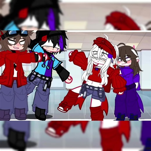 Act fool~🍒🍇😳#meme#humor#gacha#uwu | Gacha