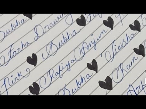 Live Name Writing ✍🏻✨ CODE GAME 🎮