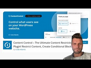 ✅Descubre el Poder del Plugin Content Control para WordPress