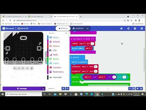 Utilizando operadores en microbit (sumas y divisiones)