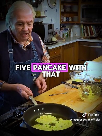 Potato Lace Pancake - Jacques Pépin Cooking At Home - KQED #kqed #homecooking #northernrecipes #learntocook #easyrecipes #recipes #healthyeating #northerncooking #cookingshow #howtocook #jacquespepin