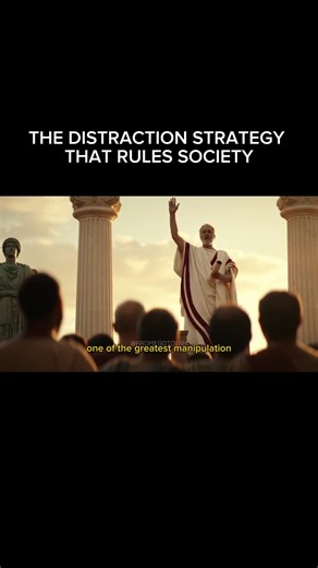 The strategy of bread and circuses didn’t end with the Roman Empire. In Ancient Rome, thousands gathered in massive arenas to watch gladiators fighting to the death, men with swords battling in the sand while the crowd screamed. While the population was entertained… political power was quietly expanding behind the scenes. Today the arenas are different. Football. Reality shows. Influencers. Endless social media drama. While people are distracted, wars happen, scandals surface, and the system kee