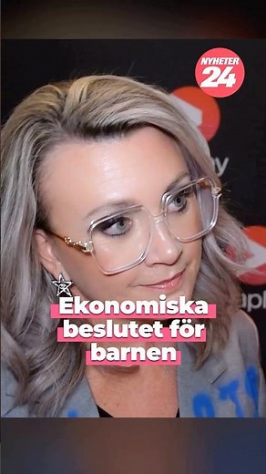 Camilla Läckbergs ekonomiska beslut för barnen