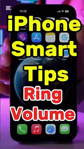 Control Ringer Volume With Volume Buttons || Iphone Tips and Tricks