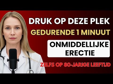 Massage THIS point for 1 minute daily – erection and control will RETURN