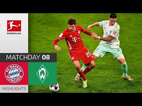 FC Bayern München - SV Werder Bremen | 1-1 | Highlights | Matchday 8 – Bundesliga 2020/21