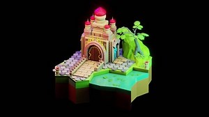 Turntable 3d Animation Low Poly Stylized: стоковое видео (без лицензионных платежей), 1037490239 | Shutterstock