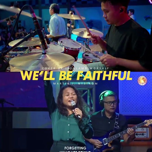 WE'LL BE FAITHFUL | MARTIN J. NYSTROM | cover by LionLamb Worship #drums #worship #gospelmusic