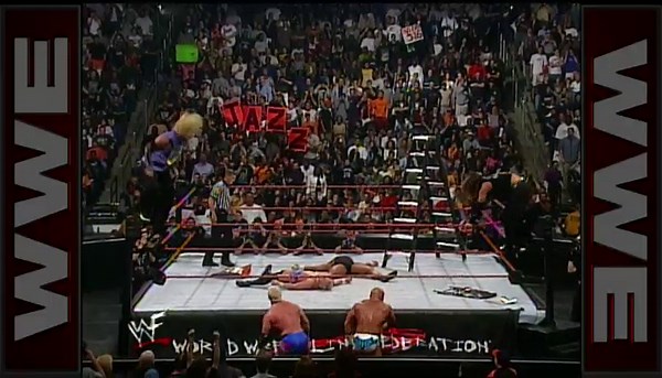 Six-Man Hardcore Championship Match: Backlash 2000