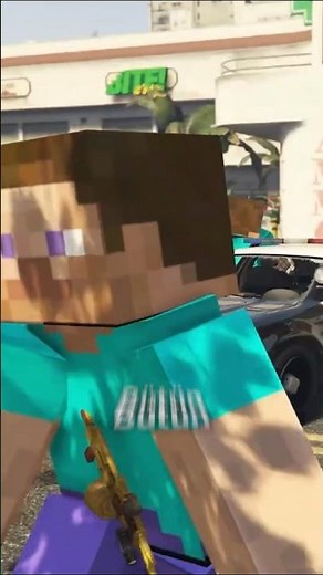 TÜM GTA OYUNLARINDA STEVE MODU NASIL? #shorts #gta #gta6 #gaming #steve #minecraft