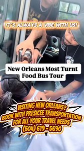 1.5K views · 21 reactions | Join Our New Orleans Food Bus Tour & Experience the Flavors of the Big Easy!Get ready for a delicious adventure through the heart of New Orleans! Our food bus tour offers a unique culinary experience where you can savor iconic local treats while exploring the city’s rich history. @neworleans_transportation Ours of operation: Wednesday - Sunday 10am - 3pm Cost: $25 per person Food: Is not included | The Original New Orleans Snack Box | Facebook