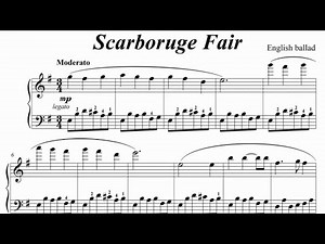 Scarborough Fair Piano