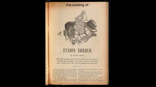 Etaoin Shrdlu by Fredric Brown | John Willis