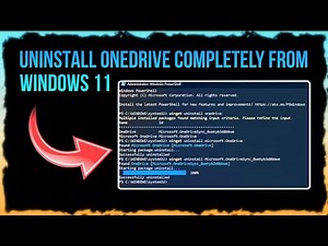 How To Uninstall Microsoft OneDrive Completely From Windows 11 PC | Techtitive