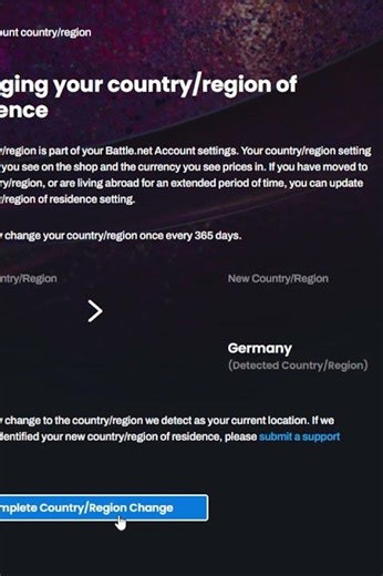 Automatically change your Battle.net account region in 60 seconds