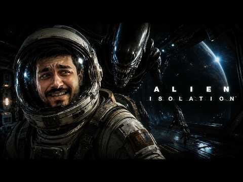 THE ALIEN CREATURE IS HAUNTING US.. | ALIEN ISOLATION LIVE🔴