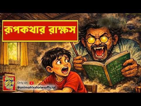 রূপকথার রাক্ষস | Chander Burir Galpo | Bengali Nostalgia Story | Animatrix Stories