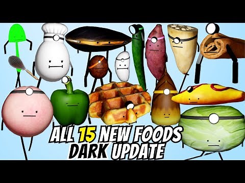 How to Get All 15 NEW DARK UPDATE FOODS in Secret Staycation [ROBLOX]