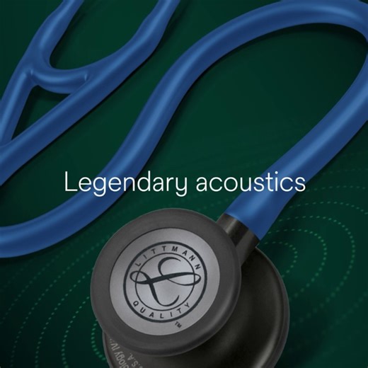 Every sound. Every diagnosis. Every patient. Littmann® Stethoscope are trusted to carry you through it all. https://go.solventum.com/1Z1m5A | Littmann