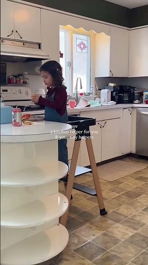 A Stepstool for the Whole Family - Kitchen Helper FLEX from Guidecraft #shorts #kitchenhelper