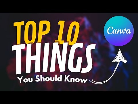 Top 10 Things You Should Know About Canva Elements and Shapes - Canva Tutorial For Beginners