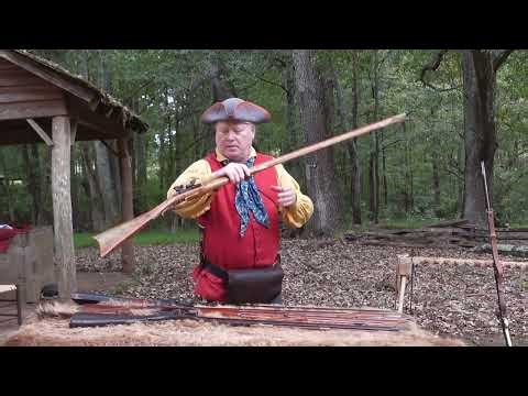 Comparing a Traditions Pennsylvania Rifle with Custom Rifles… at William Harris Homestead…