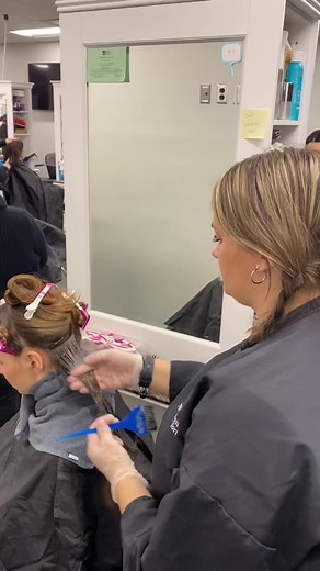 University Cosmetology School Hair Transformation