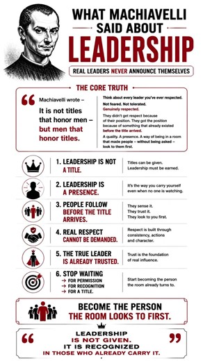 What Machiavelli Said About Leadership #machiavelli