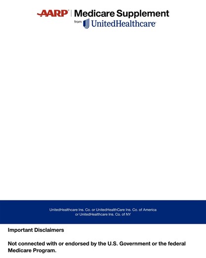 The right insurance plan for you gives you more control. A Medigap plan helps you with out-of-pocket health care costs. | AARP Medicare Supplement Insurance Plans from UnitedHealthcare