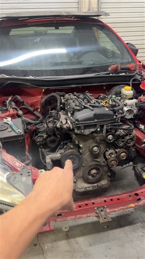 Corwyn von achen | Plot twist, i went with a genesis 2.0t engine. Previously was going to do a sr swap but thats been done before. #lazarusgarage #frs #swap... | Instagram