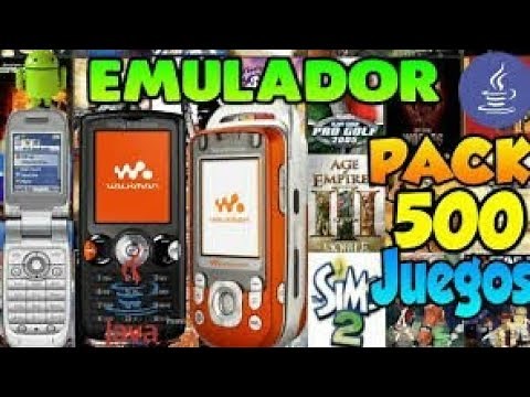 EMULATOR JAVA + 500 juegos java para Android. juegos en la descripción