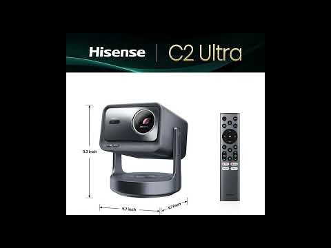 “Hisense C2 Ultra 4K Triple Laser Portable Projector – 3,000 Lumens, Dolby Vision, IMAX Enhanced”