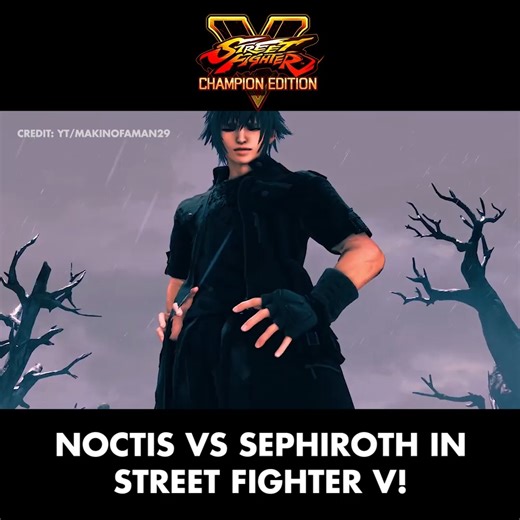 The Final Fantasy crossover we deserve! by modders! 😂 Noctis vs Sephiroth! ⚔️ | Gfinity Fighting Games