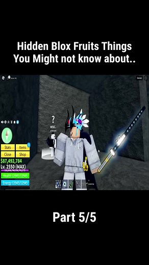 Hidden Secrets of Blox Fruits Revealed - Part 5-5