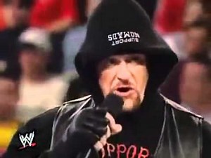 The Undertaker in-ring promo (4/29/2002)