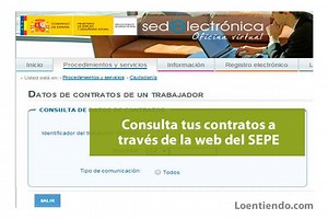 Cómo obtener los datos de tus contratos en el SEPE INEM