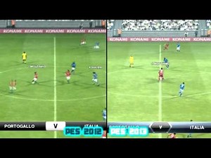 PES 2013 Vs PES 2012