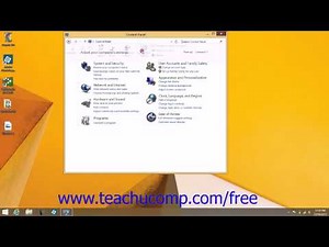 Windows 8.1 Tutorial Changing Desktop Icons Microsoft Training Lesson 5.1