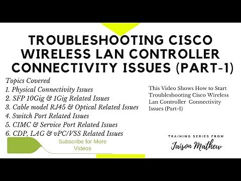 Troubleshooting Cisco WLC Connectivity Issues (Part-1)