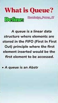What is queue with example|| Queue data structure #trending #viralvideo #youtube #education #queue