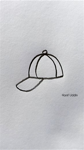 How to draw cap 🧢