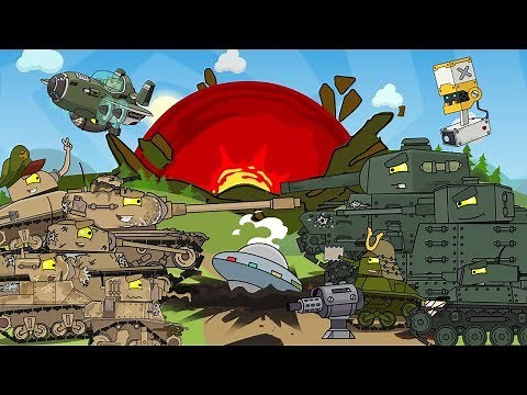 The second season - Opposition between the USA and Japan / Cartoons about tanks