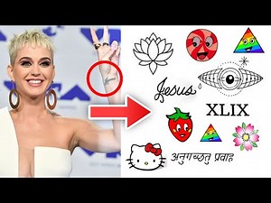 Katy Perry 's All Tattoo Original Design | Sbm Tattoo | @KatyPerry