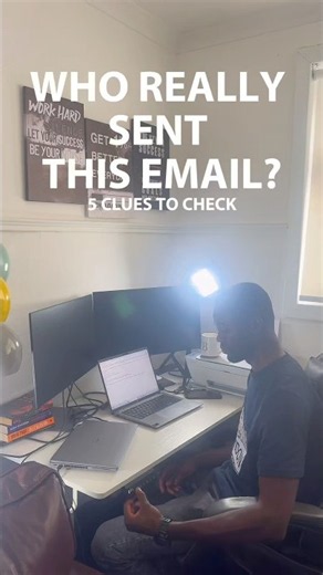 How to Check If an Email Is Genuine: 5 Warning Signs. #shorts