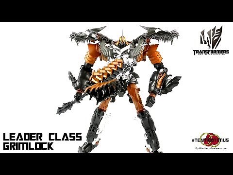 Video Review of the Transformers Age of Extinction: Leader Class Grimlock