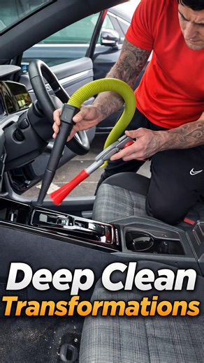 Deep clean transformations satisfying car interior makeovers