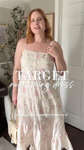 Target spring floral dress 🤩 #targetdress #targetfashion #targetstyle #targetfinds #springdress