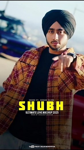 Shubh 2025 Ultimate Punjabi Love Mashup 🔥 | Trending Punjabi Hits | 4K Official Music Video