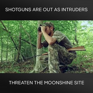 1.5M views · 15K reactions | Henry and Kenny hire Tim's son JT to patrol their moonshine site for any intruders or authorities... shotgun in hand. Tim catches wind of this and gives his son a stern warning. | Discovery Channel Australia | Facebook